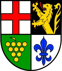 Emblem of Müden (Mosel)