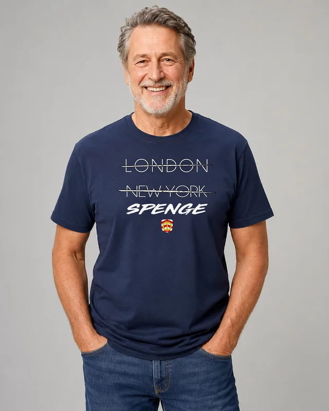 Spenge t-shirt — On model